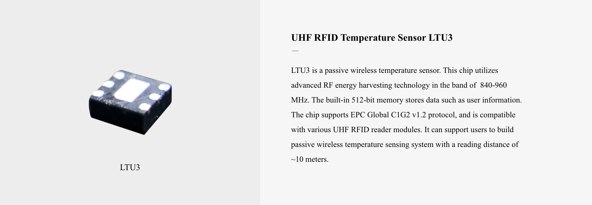 UHF RFID Temperature Sensor LTU3(图4)