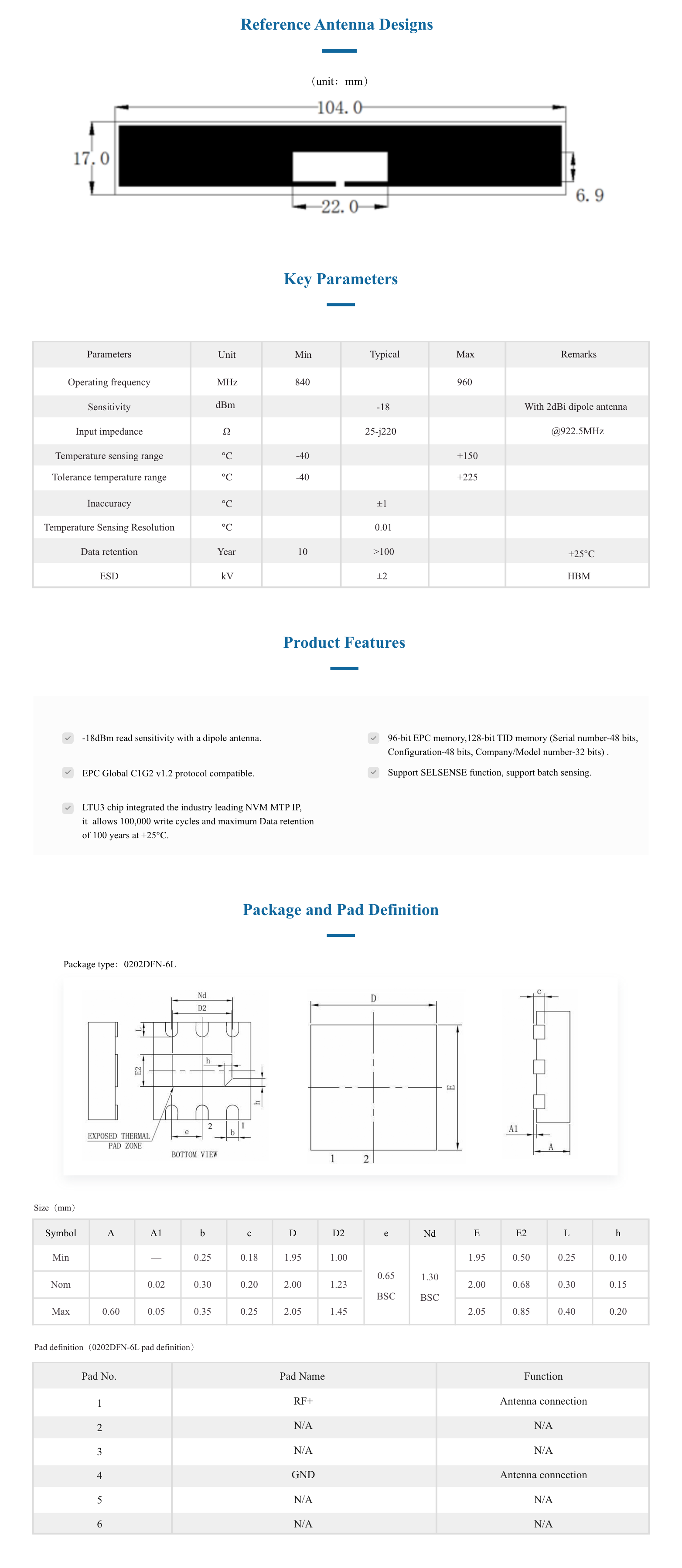 UHF RFID Temperature Sensor LTU3(图6)